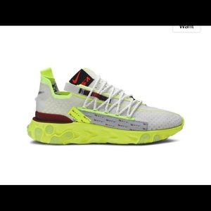 Nike React WR ISPA 'Platinum Volt